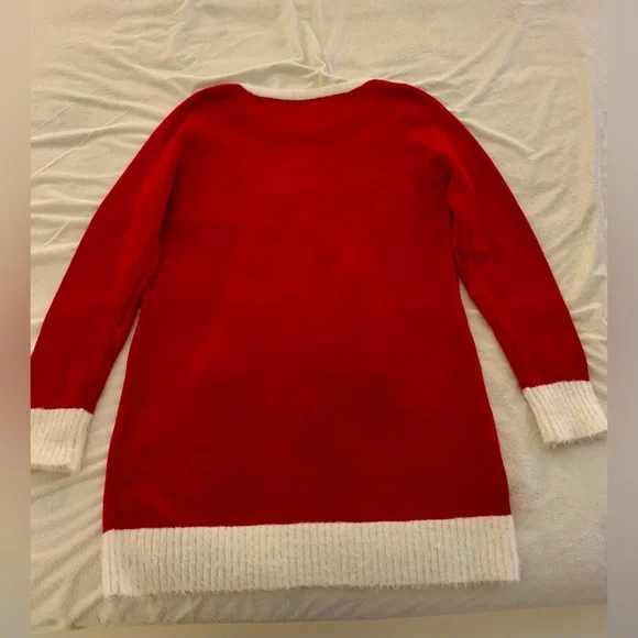 Festive Red Christmas Tree Sweater - Picture 8 of 11